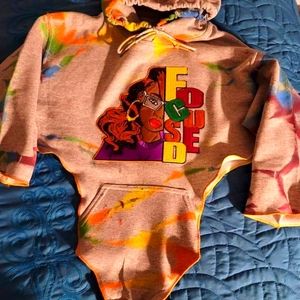 Custom Short Sleeve Sweatshirt Onesie size Small